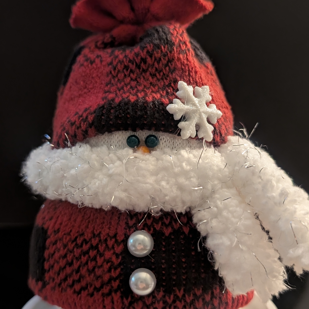 Handcrafted Sock Snowman